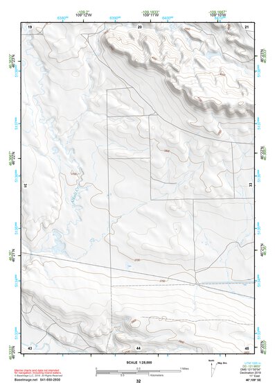 46109SE Page 32 Harlowton Topo Preview 1