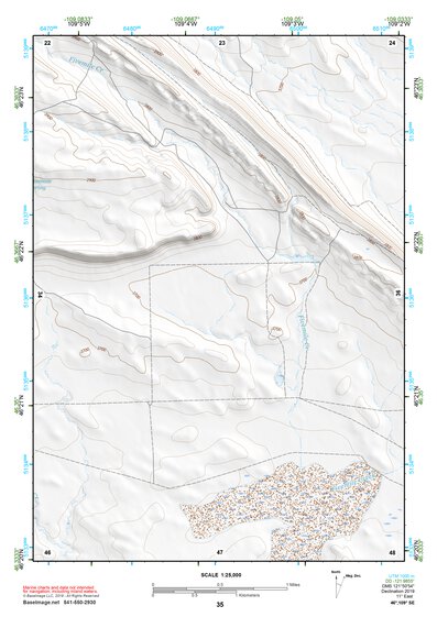 46109SE Page 35 Harlowton Topo Preview 1