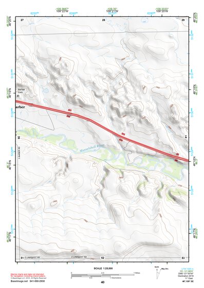 46109SE Page 40 Harlowton Topo Preview 1