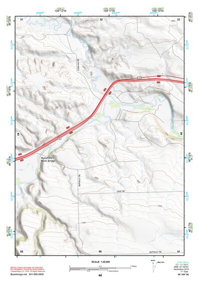 46109SE Page 44 Harlowton Topo Preview 1
