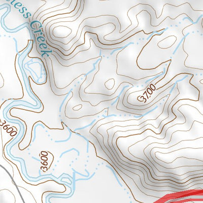 46109SE Page 44 Harlowton Topo Preview 3