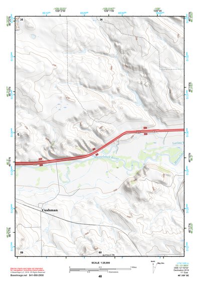 46109SE Page 48 Harlowton Topo Preview 1