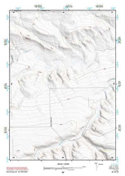 46109SE Page 52 Harlowton Topo Preview 1