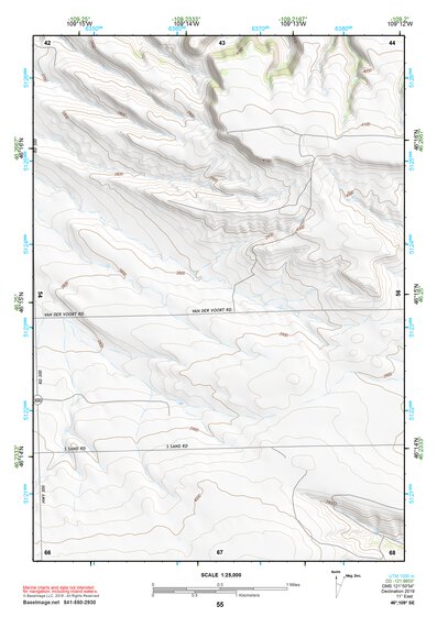 46109SE Page 55 Harlowton Topo Preview 1