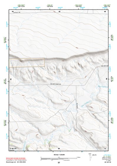 46109SE Page 57 Harlowton Topo Preview 1