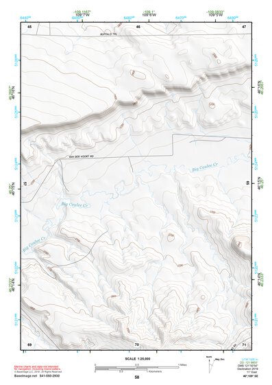46109SE Page 58 Harlowton Topo Preview 1
