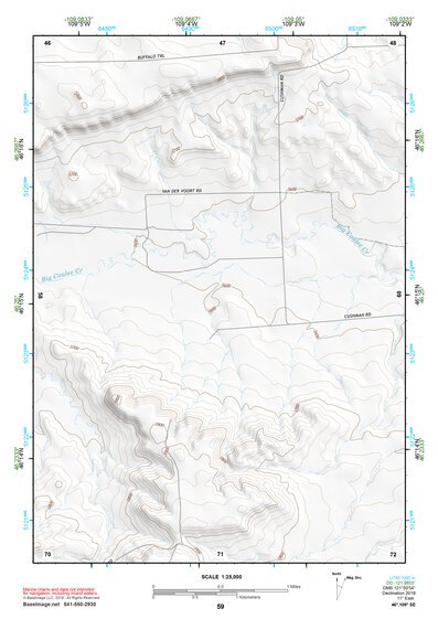 46109SE Page 59 Harlowton Topo Preview 1