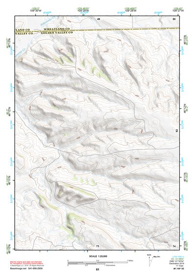 46109SE Page 61 Harlowton Topo Preview 1