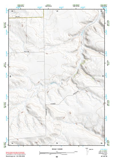 46109SE Page 63 Harlowton Topo Preview 1