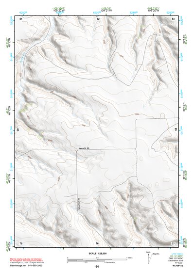 46109SE Page 64 Harlowton Topo Preview 1