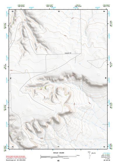 46109SE Page 65 Harlowton Topo Preview 1