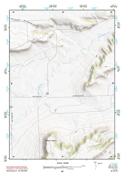 46109SE Page 67 Harlowton Topo Preview 1