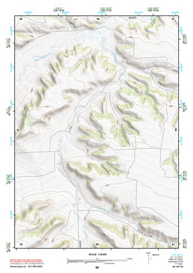 46109SE Page 68 Harlowton Topo Preview 1