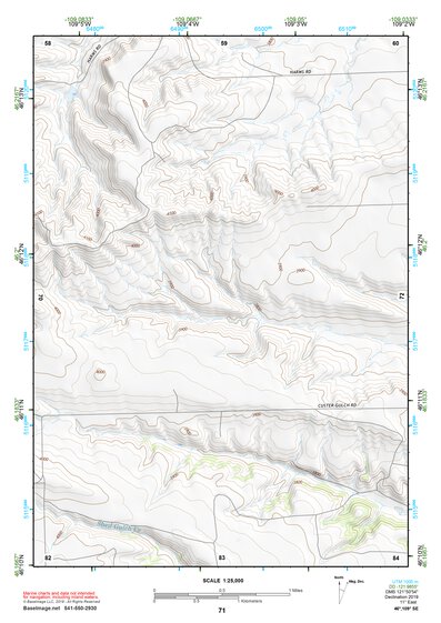 46109SE Page 71 Harlowton Topo Preview 1