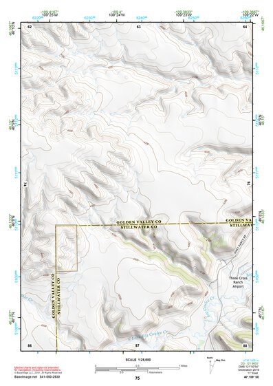 46109SE Page 75 Harlowton Topo Preview 1