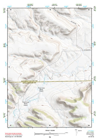 46109SE Page 76 Harlowton Topo Preview 1