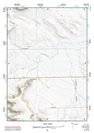 46109SE Page 77 Harlowton Topo Preview 1