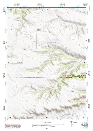 46109SE Page 81 Harlowton Topo Preview 1