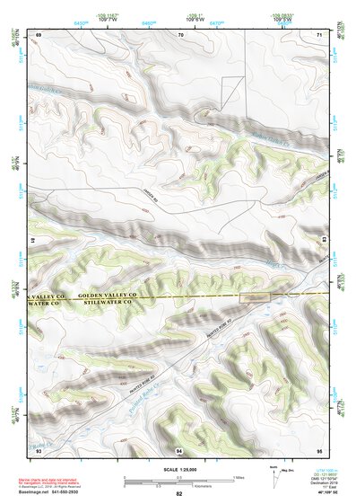 46109SE Page 82 Harlowton Topo Preview 1