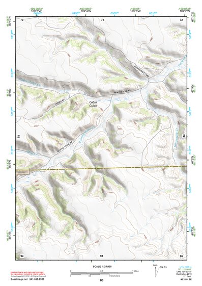 46109SE Page 83 Harlowton Topo Preview 1