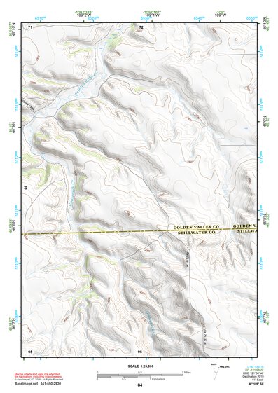 46109SE Page 84 Harlowton Topo Preview 1