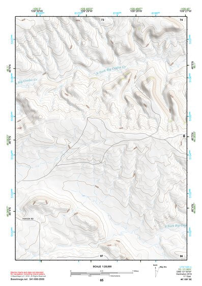 46109SE Page 85 Harlowton Topo Preview 1