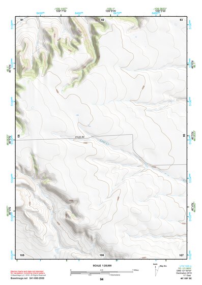 46109SE Page 94 Harlowton Topo Preview 1