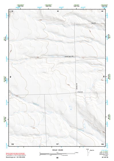 46109SE Page 95 Harlowton Topo Preview 1