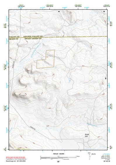 46109SE Page 97 Harlowton Topo Preview 1