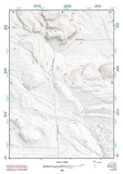 46109SE Page 102 Harlowton Topo Preview 1