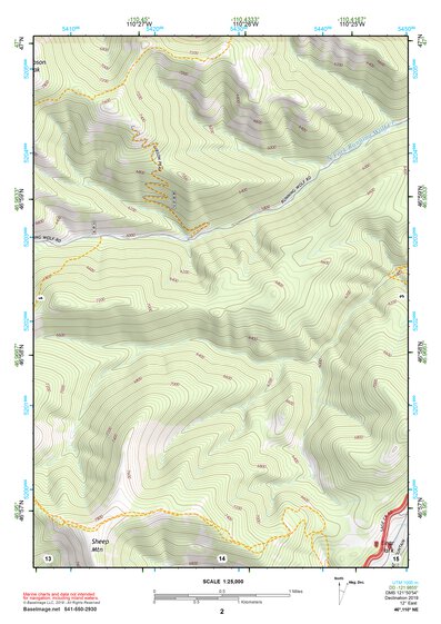46110NE Page 2 White Sulphur Springs Topo Preview 1