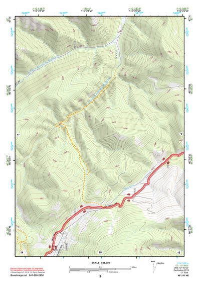 46110NE Page 3 White Sulphur Springs Topo Preview 1