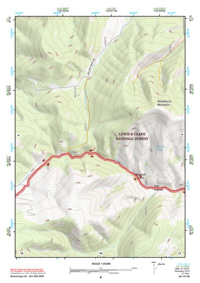 46110NE Page 4 White Sulphur Springs Topo Preview 1