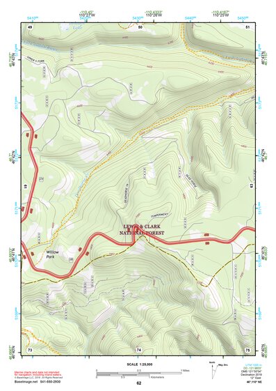 46110NE Page 62 White Sulphur Springs Topo Preview 1