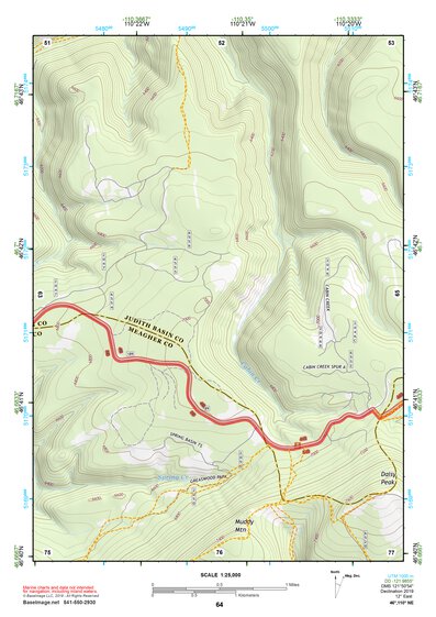 46110NE Page 64 White Sulphur Springs Topo Preview 1