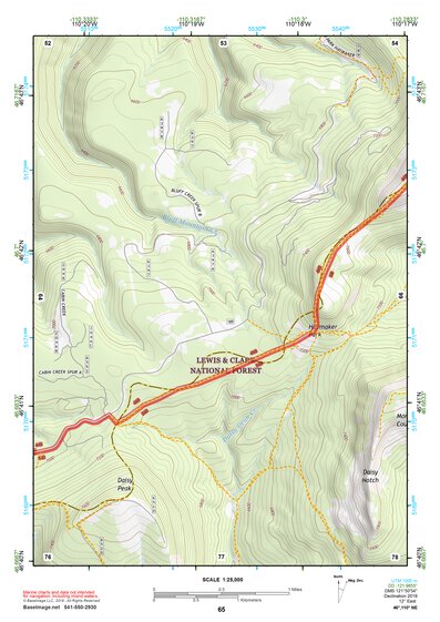 46110NE Page 65 White Sulphur Springs Topo Preview 1