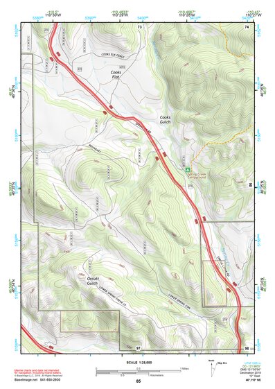46110NE Page 85 White Sulphur Springs Topo Preview 1