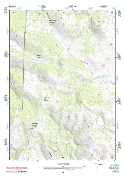 46113NE Page 76 Missoula East Topo Preview 1