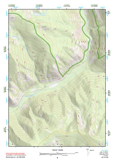 46113NW Page 4 Missoula East Topo Preview 1