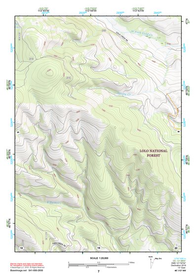 46113NW Page 7 Missoula East Topo Preview 1