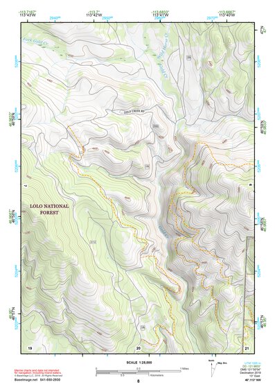 46113NW Page 8 Missoula East Topo Preview 1