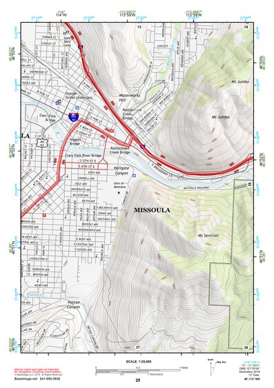 46113NW Page 25 Missoula East Topo Preview 1