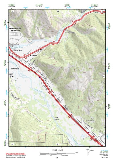 46113NW Page 28 Missoula East Topo Preview 1