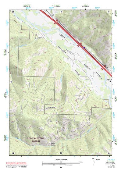 46113NW Page 41 Missoula East Topo Preview 1