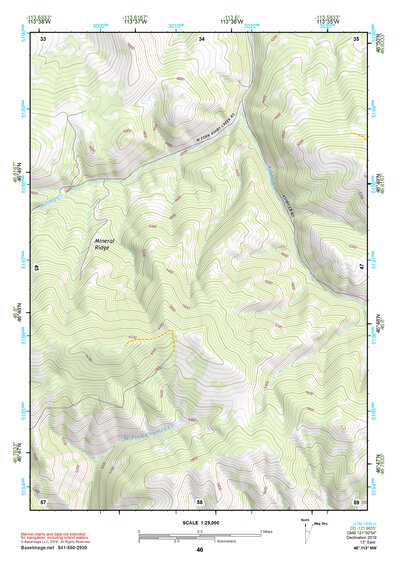 46113NW Page 46 Missoula East Topo Preview 1