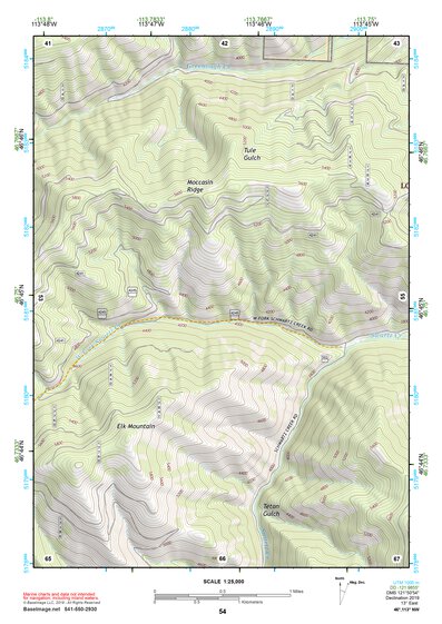 46113NW Page 54 Missoula East Topo Preview 1