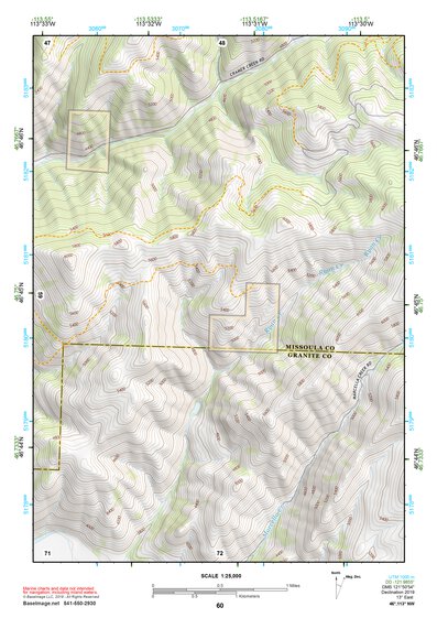 46113NW Page 60 Missoula East Topo Preview 1