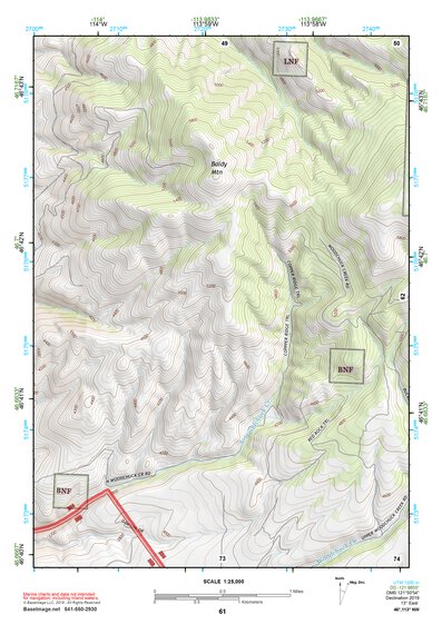 46113NW Page 61 Missoula East Topo Preview 1
