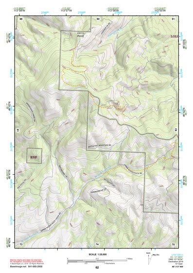 46113NW Page 62 Missoula East Topo Preview 1