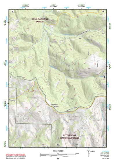 46113NW Page 63 Missoula East Topo Preview 1